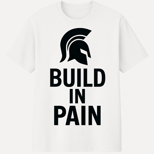 Build In Pain – Power Through Tee